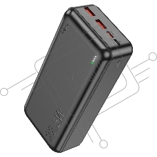 Портативный аккумулятор Powerbank HOCO J101B Astute, QC3.0, PD3.0, 3A, 30000mAh черный