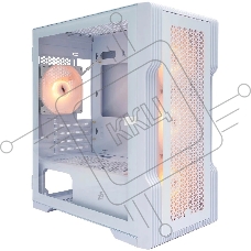 Компьютерный корпус 1STPLAYER TRILOBITE T3 ARGB White / mATX / 4x120mm ARGB fans / T3-WH-4F7-W