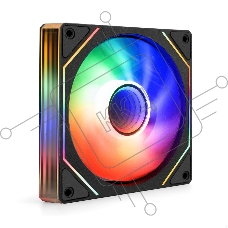 Вентилятор с подсветкой ExeGate EX12025HM3PM.FRGb.PRM (120x120x25 мм, FRGb, Hydraulic bearing (гидродинамический), 3pin+Molex, 1200RPM, 24dBA)