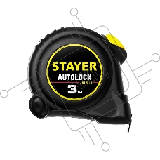 Рулетка Stayer АutoLock 3м / 16мм с автостопом 2-34126-03-16_z02