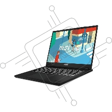 Ноутбук MSI Modern 14H черный 9S7-14L112-091 Core i7-13700H 14” 16:10 FHD+ (1920x1200), 60Hz IPS DDR4 16GB*1 Iris Xe Graphics 512GB SSD 3cell (53.8Whr) 1.6kg Single backlight (White) Win11 Pro 1y KB Eng/Rus