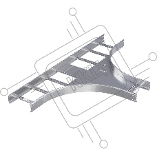 Т-ответвитель 100х400 R-600