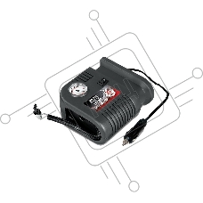 Компрессор автомобильный AVS KS200P черный