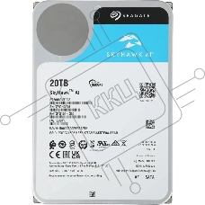 Жесткий диск HDD Seagate SkyHawk AI 20Tb 7200rpm SATA 512Mb 3.5