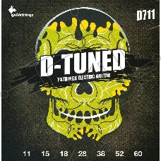 Комплект струн GALLI STRINGS D711 для 7-струнной электрогитары