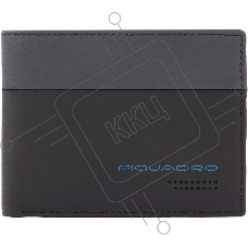 Кошелек мужской Piquadro Urban PU257UB00R/NGR черный/серый натур.кожа