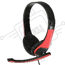 Наушники с микрофоном Oklick HS-M150 черный 2.2м накладные оголовье (NO-003N)