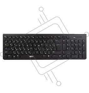 Беспроводная клавиатура HIPER WIRELESS KEYBOARD HOKW-111, black