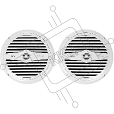 Колонки автомобильные ACV Marine MR802 80Вт 90дБ 20см (8дюйм) (ком.:2кол.) коаксиальные двухполосные