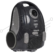 Пылесос VESTA V3B2000 серый, 450/1800 Вт, уборка сухая, пылесборник мешок 3.2 л