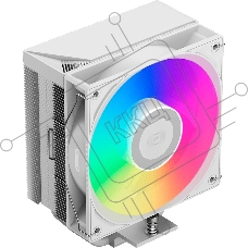 Кулер для процессора PCcooler RT500 TC ARGB, белый, 120 мм, алюминий/медь, 500-2200 об/мин, 34.9 дБ, 4 pin PWM, 240 Вт, высота 152 мм