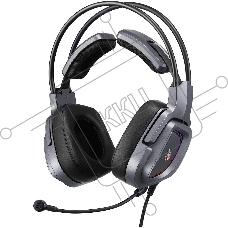 Гарнитура проводная с микрофоном A4Tech Bloody G575 серый 2м мониторные USB оголовье (G575 USB/GREY)