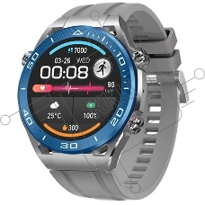 Умные часы Hoco Y16, 1.39 дюйм TFT (TN), отсутствует, Bluetooth NFC, IP67, серебристый
