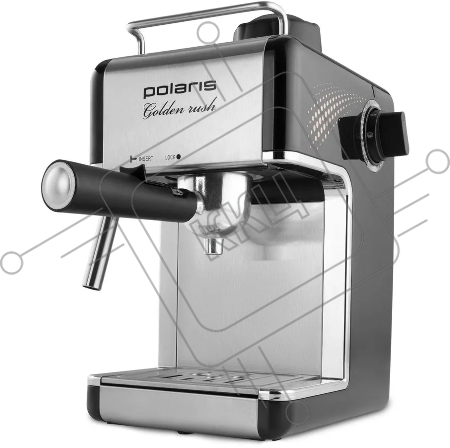 Кофеварка рожковая Polaris PCM 4006A 800Вт черный