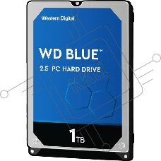 Жесткий диск Western Digital 1TB WD Blue (WD10SPZX-08Z10T2) SATA 6Gb/s, 5400 rpm, 128Mb buffer