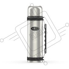 Термос BIOSTAL NG-1800-1 1.8л, универс, нерж., ручка, рем. для переноски, крышка-чашка и доп. пласт. чашка (в уп. 12 шт)