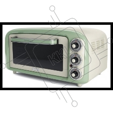 Мини-печь Ariete Vintage 979/04. зеленый. Объем 18 л. Мощность 1380 Вт (12)