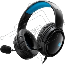 Гарнитура игровая Defender Abyss черный, провод 2 м