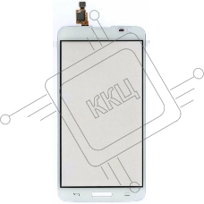 Сенсорное стекло (тачскрин) для LG G PRO LITE D680 D684, белое