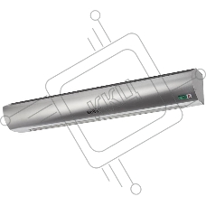 Завеса тепловая Ballu BHC-L10-S06-M silver (пульт BRC-S, производительность 700 м3/час, мощность 6 кВт, 230 В) (НС-1485654)