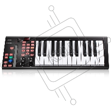 Клавиатура MIDI [IKEYBOARD3X] Icon [iKeyboard 3X] 25 полувзвешенных клавиш фортепианного типа, сенсорный фейдер, энкодер с LED индикатором, переключение октав и транспонирования, 2х1/4