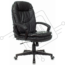 Кресло руководителя Бюрократ CH-868N Leather Venge черный, искусственная кожа, крестовина пластик Кресло руководителя Бюрократ CH-868N Leather Venge черный, искусственная кожа, крестовина пластик