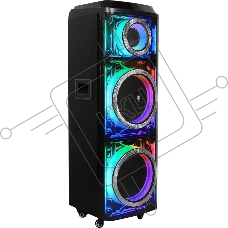 Колонка портативная Ural 203 черный 2000W 1.1 BT/3.5Jack/USB-C 15м 9000mAh (УРАЛ МОЛОТ 203)