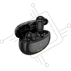 Наушники HOCO EQ17 беспроводные с док станцией Bluetooth 5.4 черный