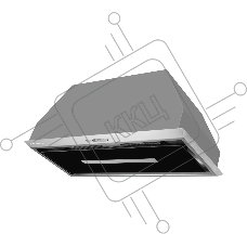 Встраиваемая вытяжка Kuppersberg INTRO 70 X ширина 70 см, отвод/рециркуляция, 1000 м3.ч, нерж. сталь