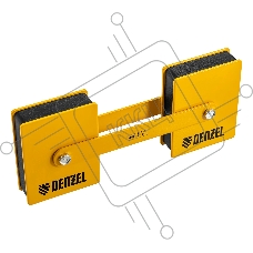 Фиксатор магнитный шарнирный Denzel для сварочных работ усилие 2x50 LB