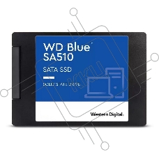 Накопитель SSD WD Blue SA510 WDS400T3B0A, 4000Gb, SATA III, 2.5