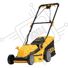 Газонокосилка электрическая Denzel GMC-1800, шир. 38см, 1800 Вт, 6 уров., травосб. 35 л