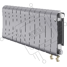 Радиатор биметаллический Royal Thermo Infinity 300 Silver Satin VR80 - 12 секц.