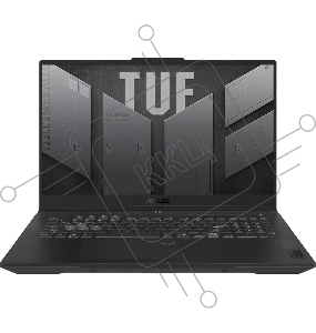 Ноутбук ASUS TUF Gaming FA707NUG-HX182/17.3"/IPS/AMD Ryzen 7 7445HS/16Gb/512Gb SSD/NVIDIA GeForce RTX 4050 6Gb/Windows 11 Pro/серый/2.6kg