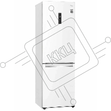 Холодильник LG GC-B459SQSM белый двухкамерный 234/107л морозилка снизу, No Frost