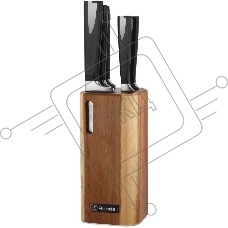 Набор из 5 ножей в блоке Rondell Cascara RD-1852