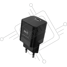 Зарядное устройство MORE CHOICE (4620202555847) NC86a 1Type-C 3.0A PD 20W для Type-C Type-C, черный