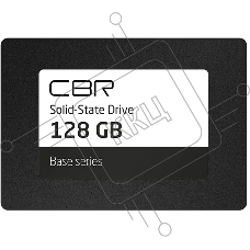 Накопитель SSD CBR Base SSD-128GB-2.5-BS24b, 128Gb, SATA III, 2.5