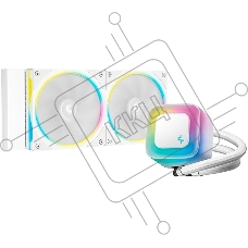 Система водяного охлаждения Deepcool LE240 Pro ARGB Soc-AM5/AM4/1200/1700/1851 белый 4-pin 28.2-33dB Al 280W 1347gr Ret (R-LE240PRO-WHAMMC-G-1)