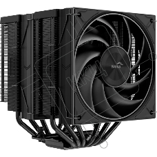 Кулер для процессора SAMA A60B черный, 2x120 мм, алюминий/медь, 800-2200 об/мин, 29 дБ, 4 pin PWM, 265 Вт, высота 156.5 мм