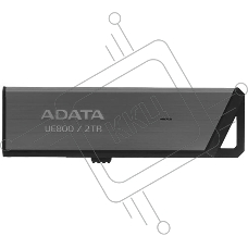 Флешка USB ADATA Elite UE800, 2ТБ, USB 3.2/TypeC, R/W 1000/1000 МБ/с, серый