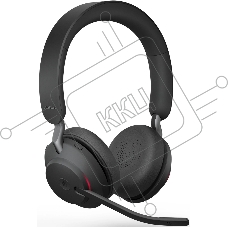 Гарнитура Jabra Evolve2 65 чёрный, беспроводная, Bluetooth, до 35 ч, подсветка