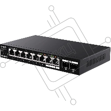 Сетевой коммутатор TENDA TEM2010X Настольное исполнение 8x10Base-T / 100Base-TX / 1000Base-T 2xSFP+ 12 Вт TEM2010X