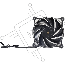 Вентилятор для корпуса Digma DFAN120PWM-2BK черный, 120 мм, 2200 об/мин, 37 дБ, 4 pin