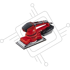 Машинка шлифовальная плоская (вибрационная) EINHELL TE-OS 2520 E (4460620)250Вт 230х115мм