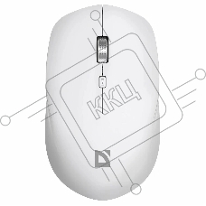 Мышь беспроводная Defender Velvet MB-406 белый, 1600 dpi, радиоканал, Bluetooth, USB, кнопки - 4