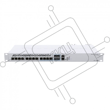 Коммутатор MikroTik CRS312-4C+8XG-RM, 8×10 Гбит/с + 4×10 Гбит/с Combo (SFP+/RJ-45), управляемый