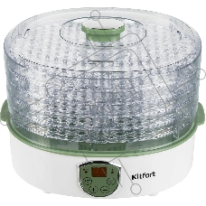 Сушка для фруктов и овощей Kitfort KT-1902 5под. 250Вт белый