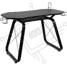 Стол игровой Оклик 531G столешница МДФ карбон каркас черный 126х60 см