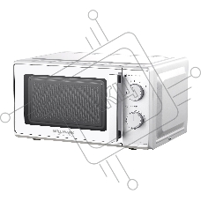 Микроволновая печь Willmark WMO-203GMW (20л,700Вт, механич.ПУ, ручка д/л откр.дв.,6 ур.мощн., белая)